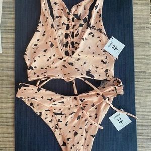 Strange Bikinis small bikini set